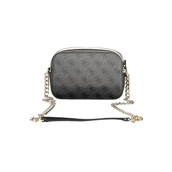 Guess Jeans Black Polyurethane Women’s Bag