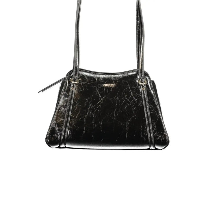 Guess Jeans Black Polyurethane Women’s Bag