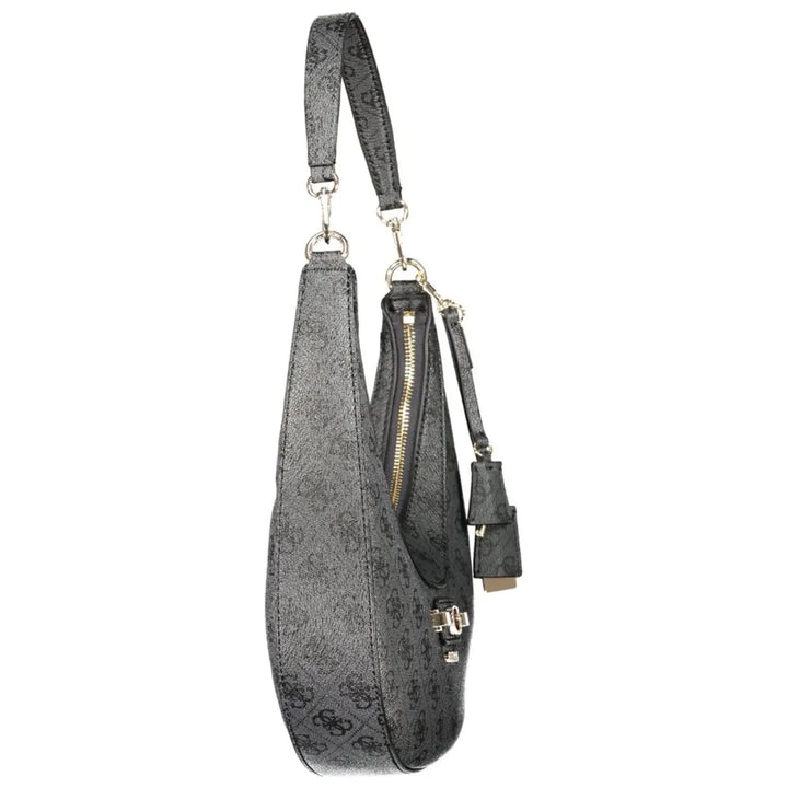 Guess Jeans Black Polyurethane Women’s Bag
