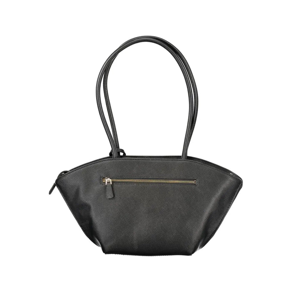 Guess Jeans Black Polyurethane Women’s Handbag