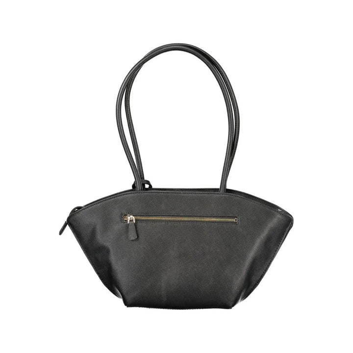 Guess Jeans Black Polyurethane Women’s Handbag