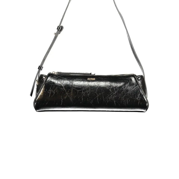 Guess Jeans Black Polyurethane Women’s Handbag