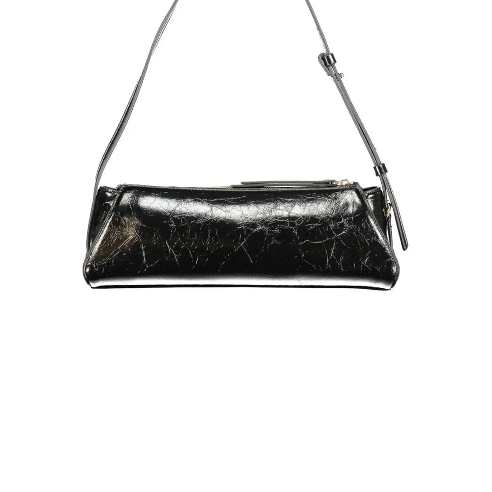 Guess Jeans Black Polyurethane Women’s Handbag