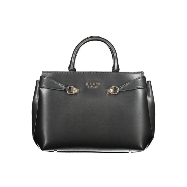 Guess Jeans Black Polyurethane Women’s Handbag