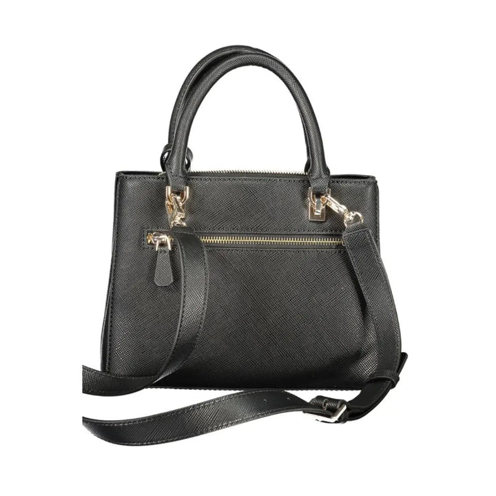 Guess Jeans Black Polyurethane Women’s Handbag
