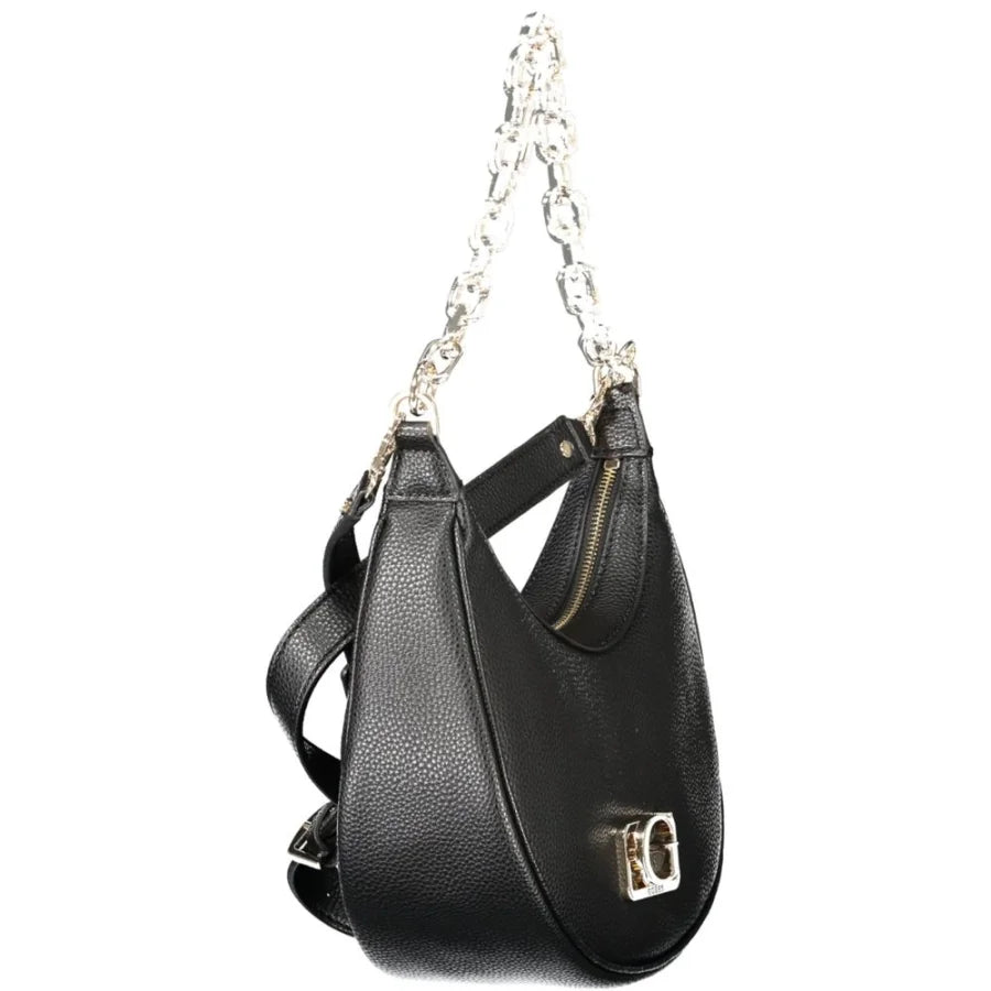 Guess Jeans Black Polyurethane Women’s Handbag