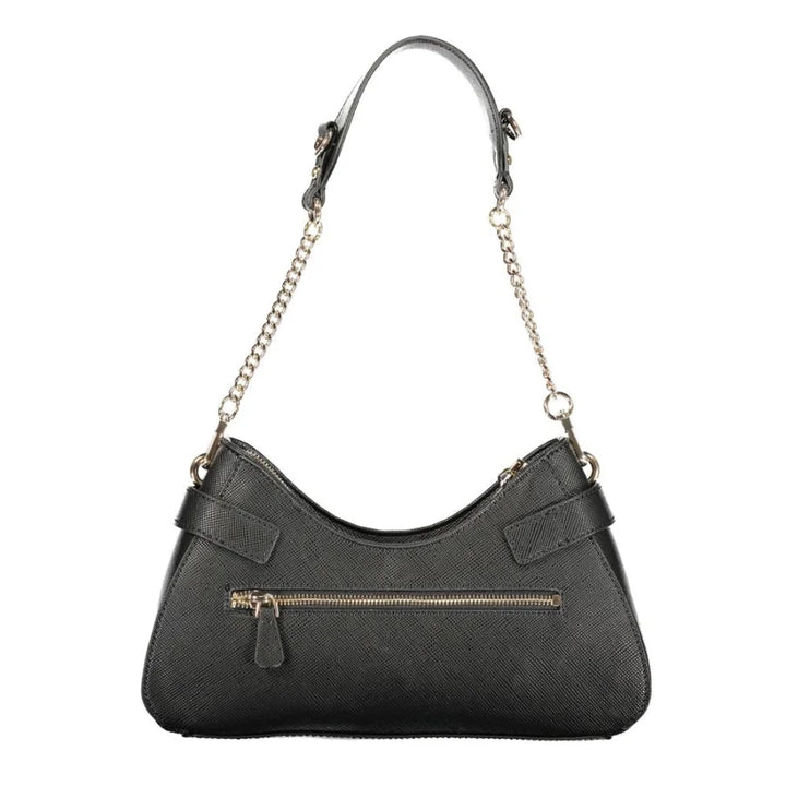 Guess Jeans Black Polyurethane Women’s Handbag