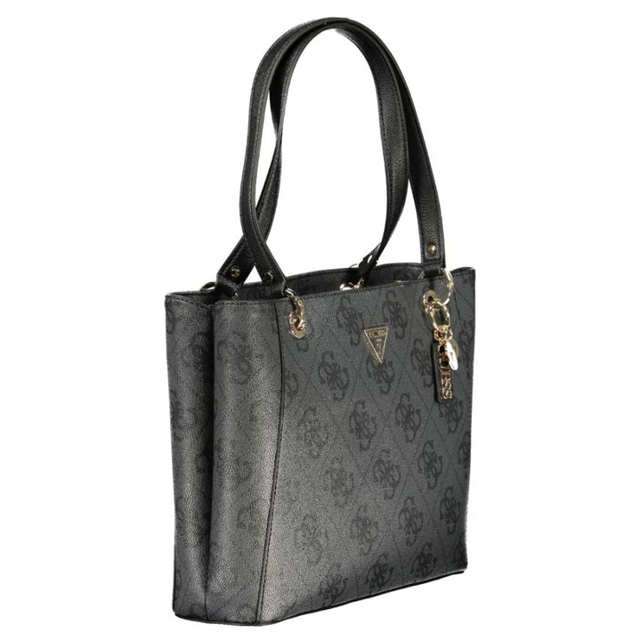 Guess Jeans Black Polyurethane Women’s Handbag