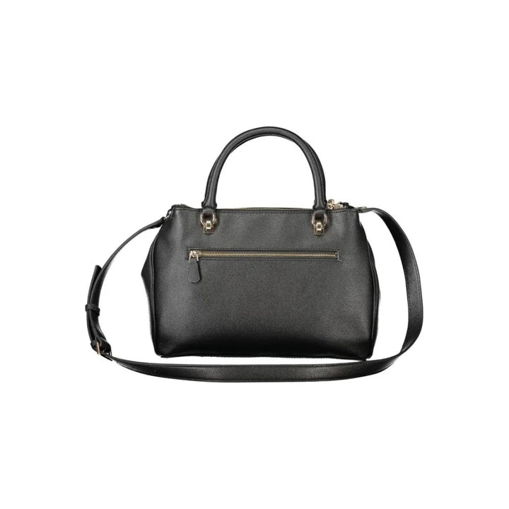 Guess Jeans Black Polyurethane Women’s Handbag