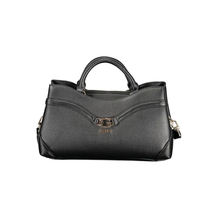 Guess Jeans Black Polyurethane Women’s Handbag