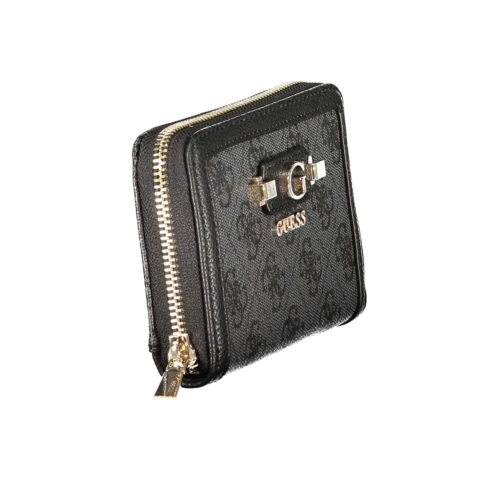Guess Jeans Black Polyurethane Women’s Wallet