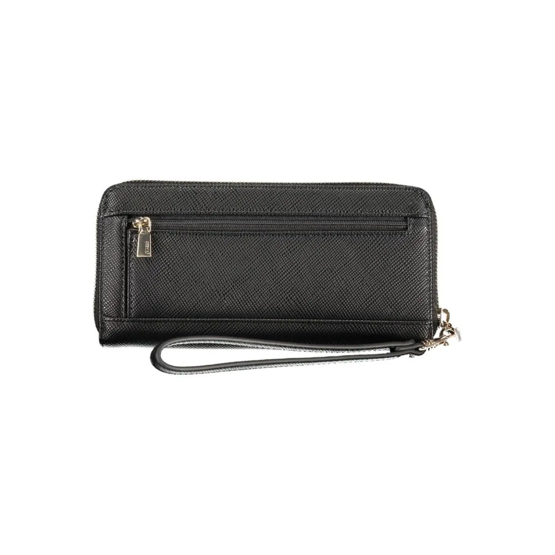 Guess Jeans Black Polyurethane Women’s Wallet
