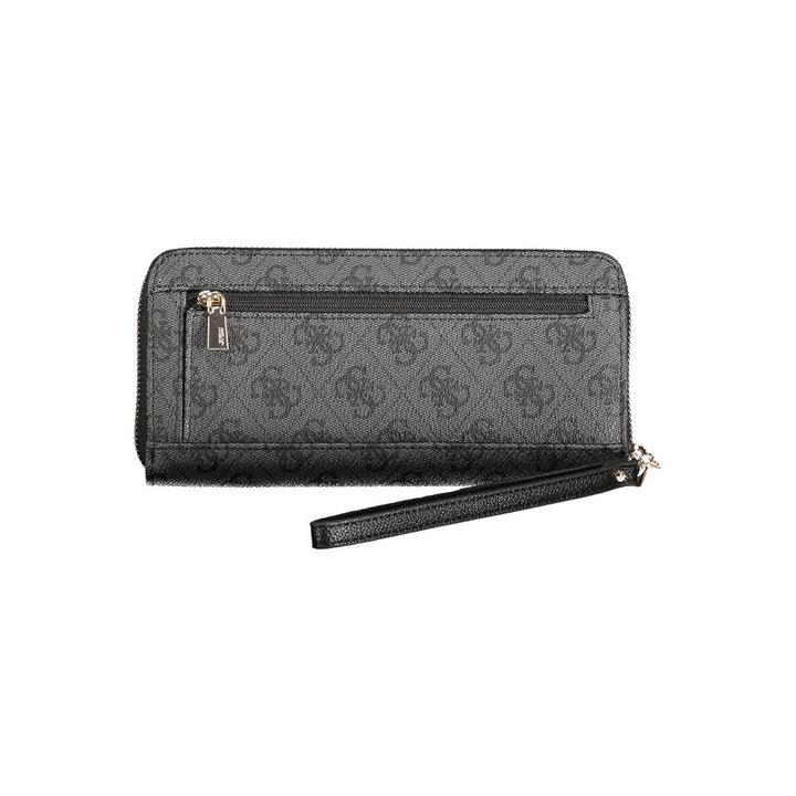 Guess Jeans Black Polyurethane Women’s Wallet