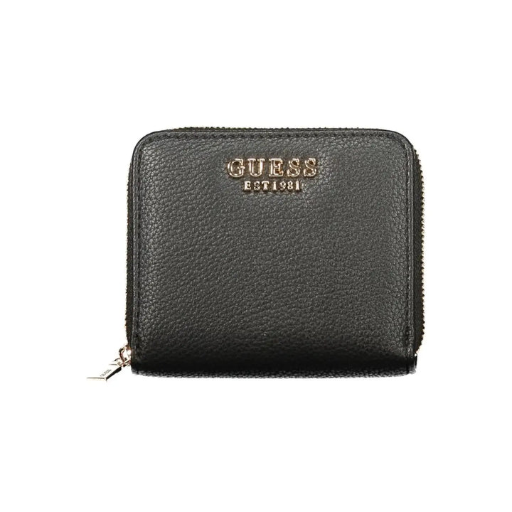 Guess Jeans Black Polyurethane Women’s Wallet