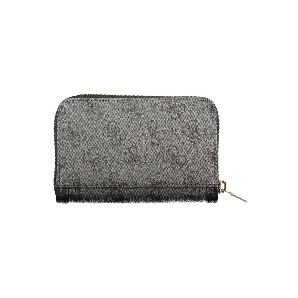 Guess Jeans Black Polyurethane Women’s Wallet