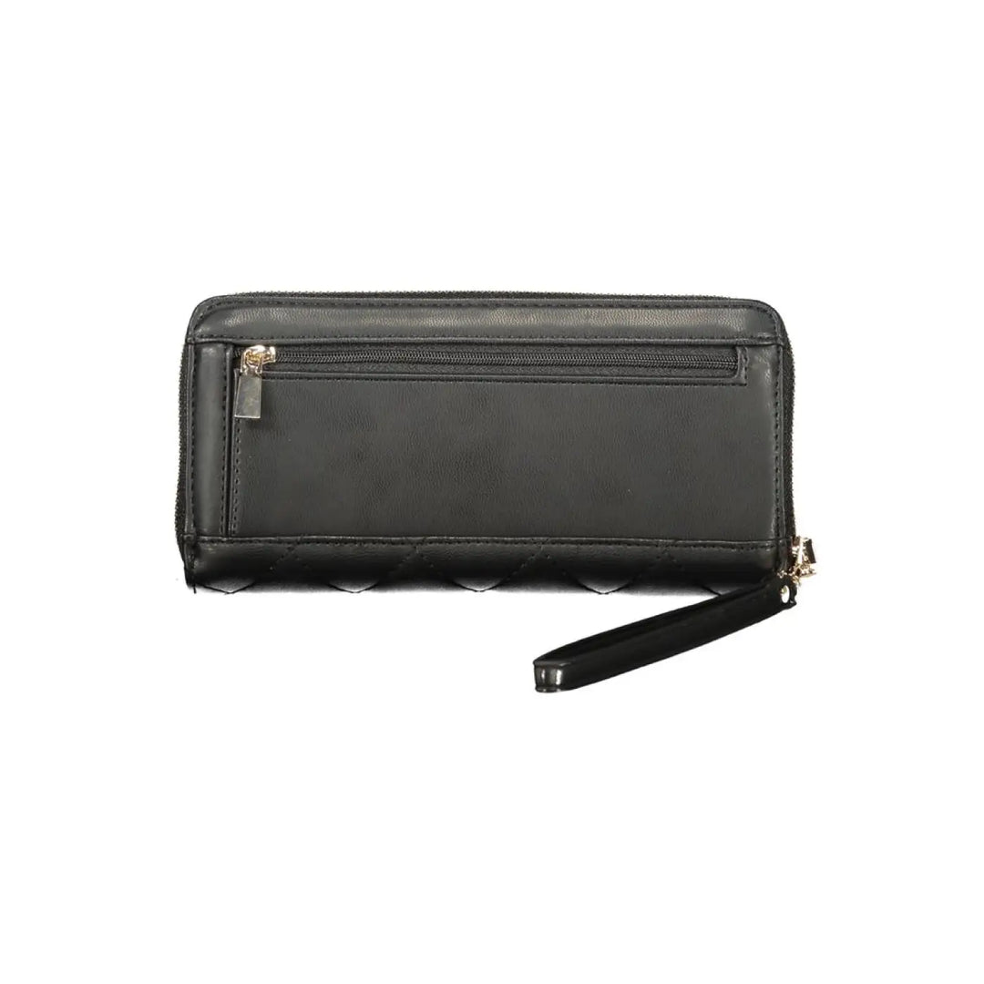 Guess Jeans Black Polyurethane Women’s Wallet