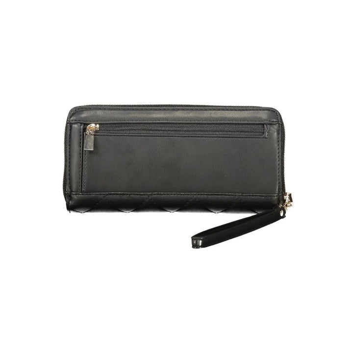 Guess Jeans Black Polyurethane Women’s Wallet