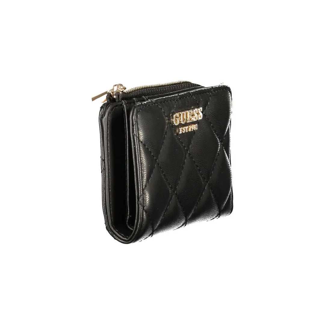 Guess Jeans Black Polyurethane Women’s Wallet