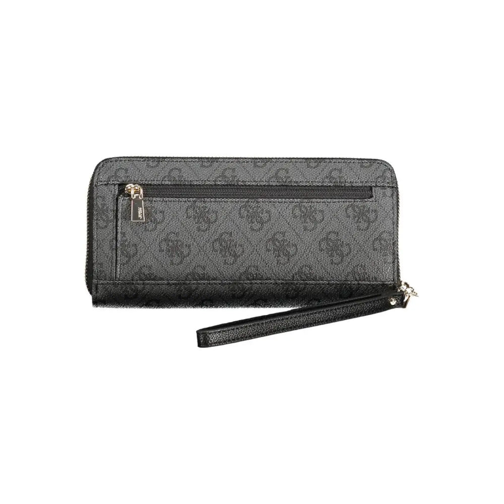 Guess Jeans Black Polyurethane Women’s Wallet