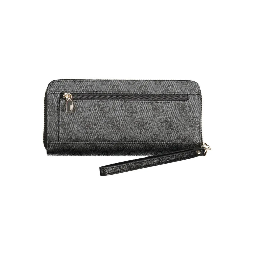 Guess Jeans Black Polyurethane Women’s Wallet