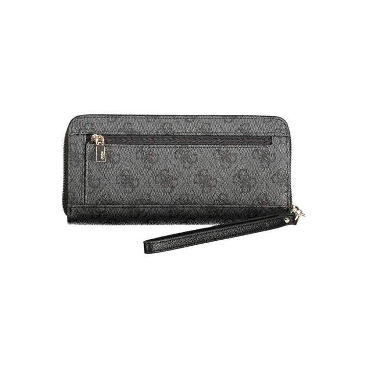 Guess Jeans Black Polyurethane Women’s Wallet