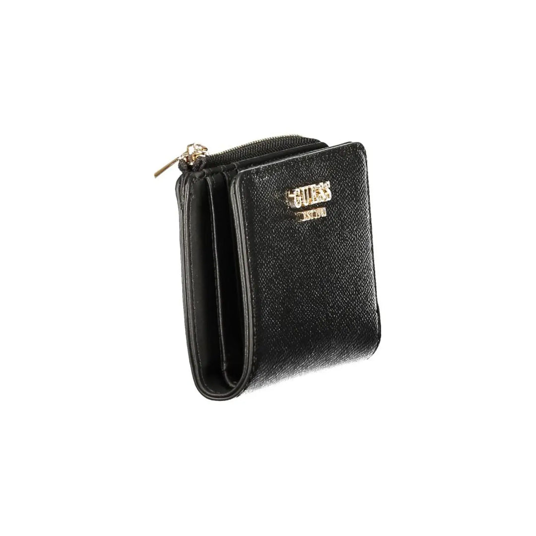 Guess Jeans Black Polyurethane Women’s Wallet