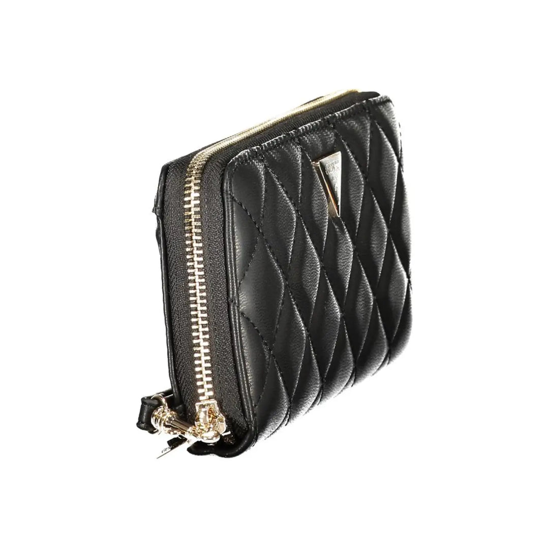 Guess Jeans Black Polyurethane Women’s Wallet
