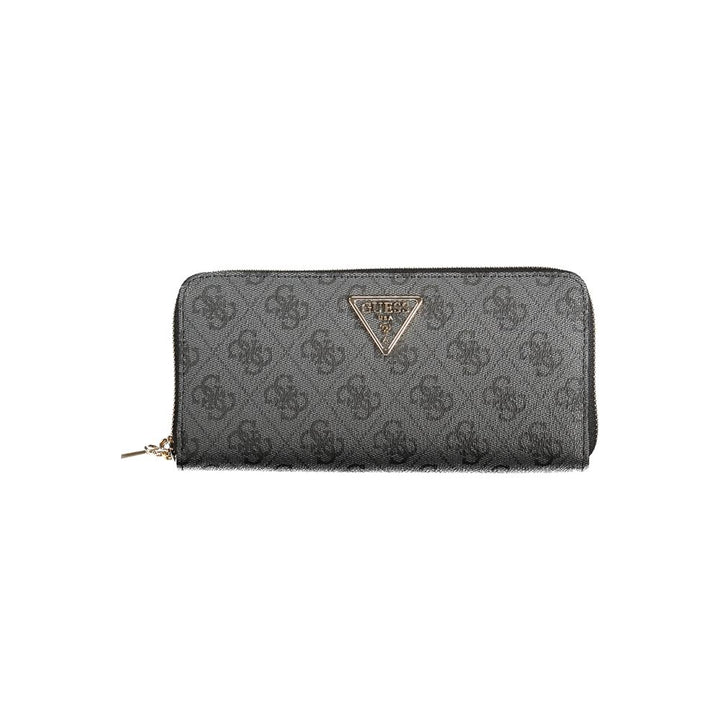 Guess Jeans Black Polyurethane Women’s Wallet