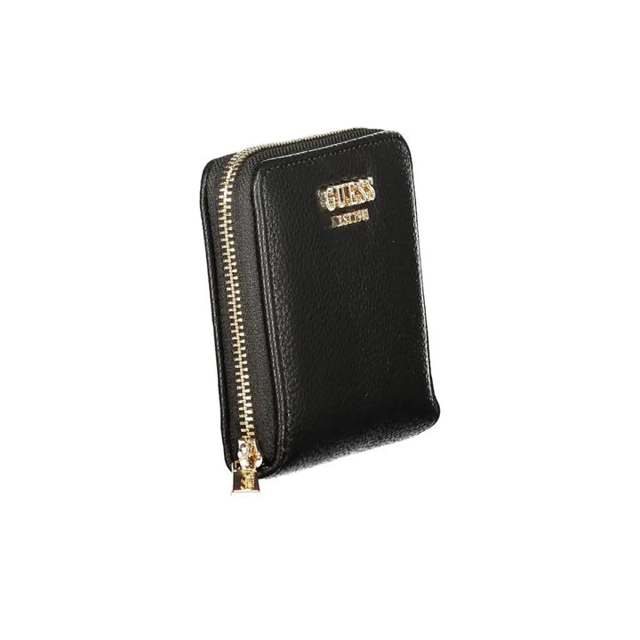 Guess Jeans Black Polyurethane Women’s Wallet