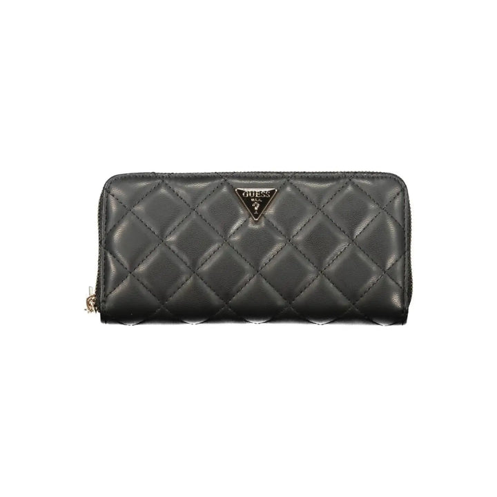 Guess Jeans Black Polyurethane Women’s Wallet