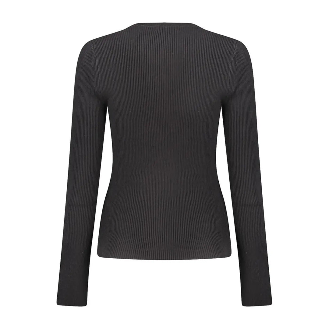 Guess Jeans Black Viscose Women’s Sweater