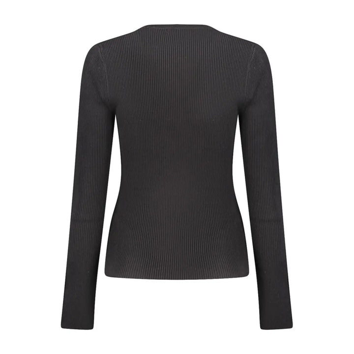 Guess Jeans Black Viscose Women’s Sweater