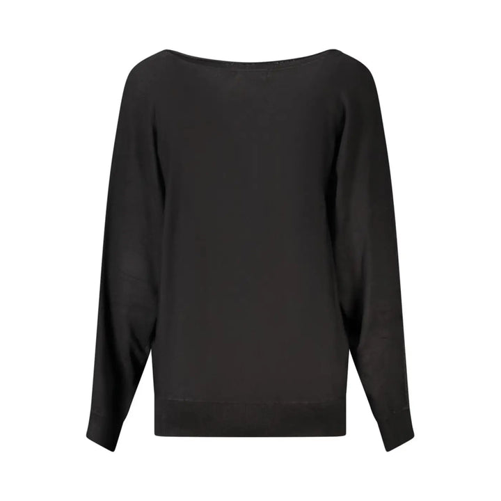 Guess Jeans Black Viscose Women’s Sweater