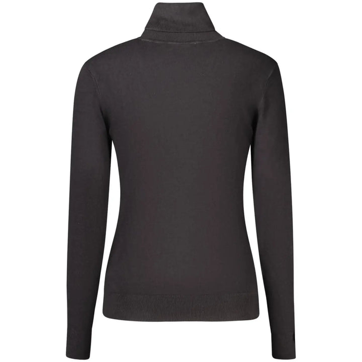 Guess Jeans Black Viscose Women’s Sweater