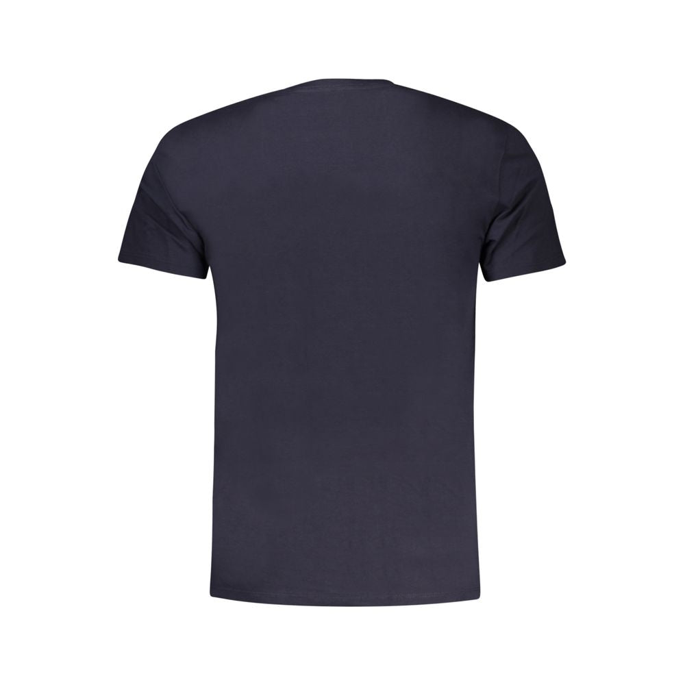 Guess Jeans Blu Cotton Men T-shirt