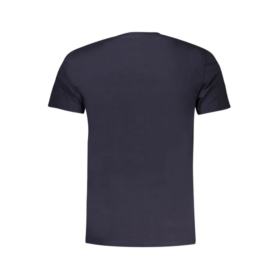 Guess Jeans Blu Cotton Men T-Shirt