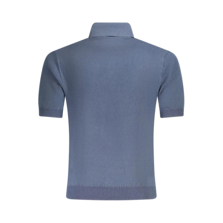Guess Jeans Blu Cotton Men’s Polo Shirt