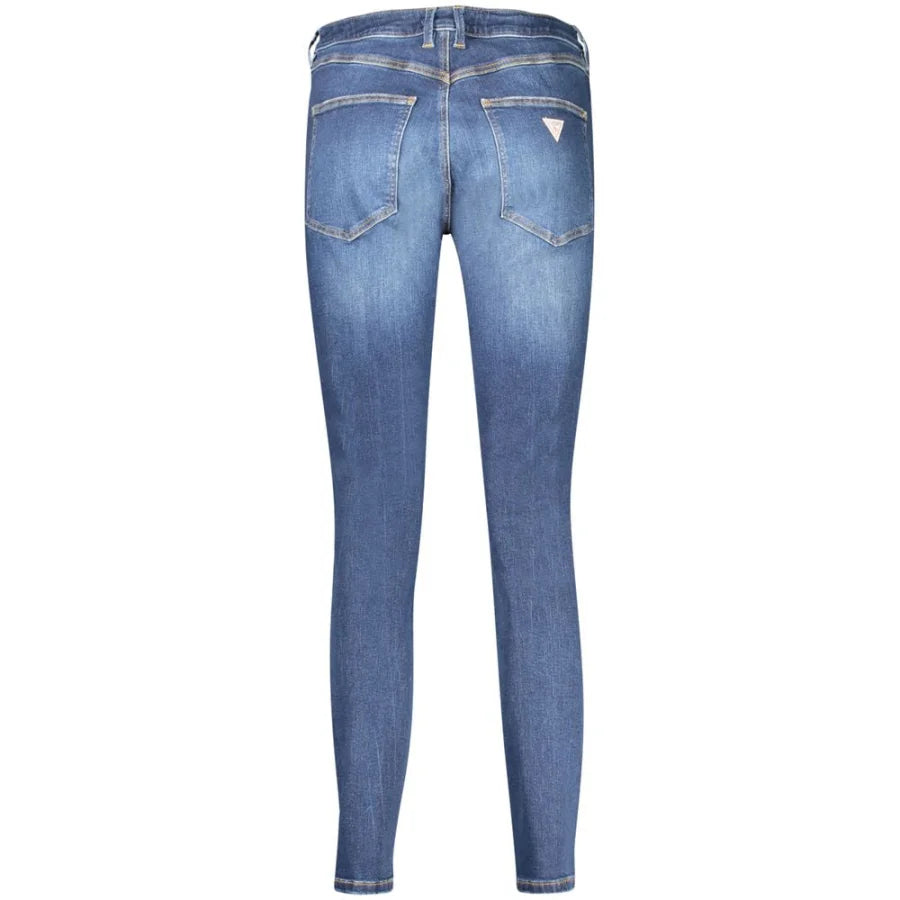 Guess Jeans Blu Cotton Women