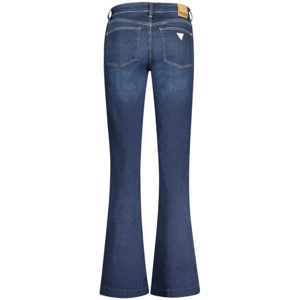 Guess Jeans Blu Recycled Cotton Women