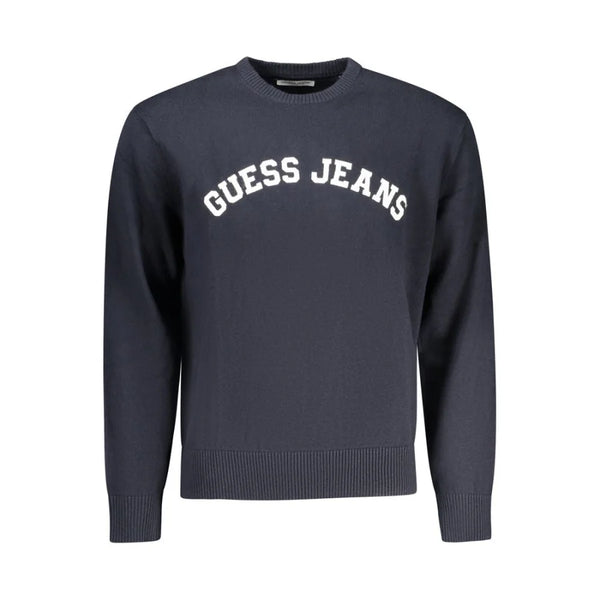 Guess Jeans Blue Cotton Men’s Sweater