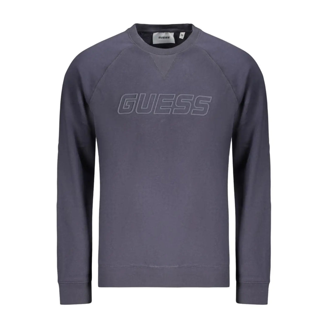 Guess Jeans Blue Cotton Men’s Sweatshirt