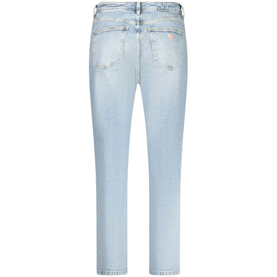 Guess Jeans Blue Cotton Women