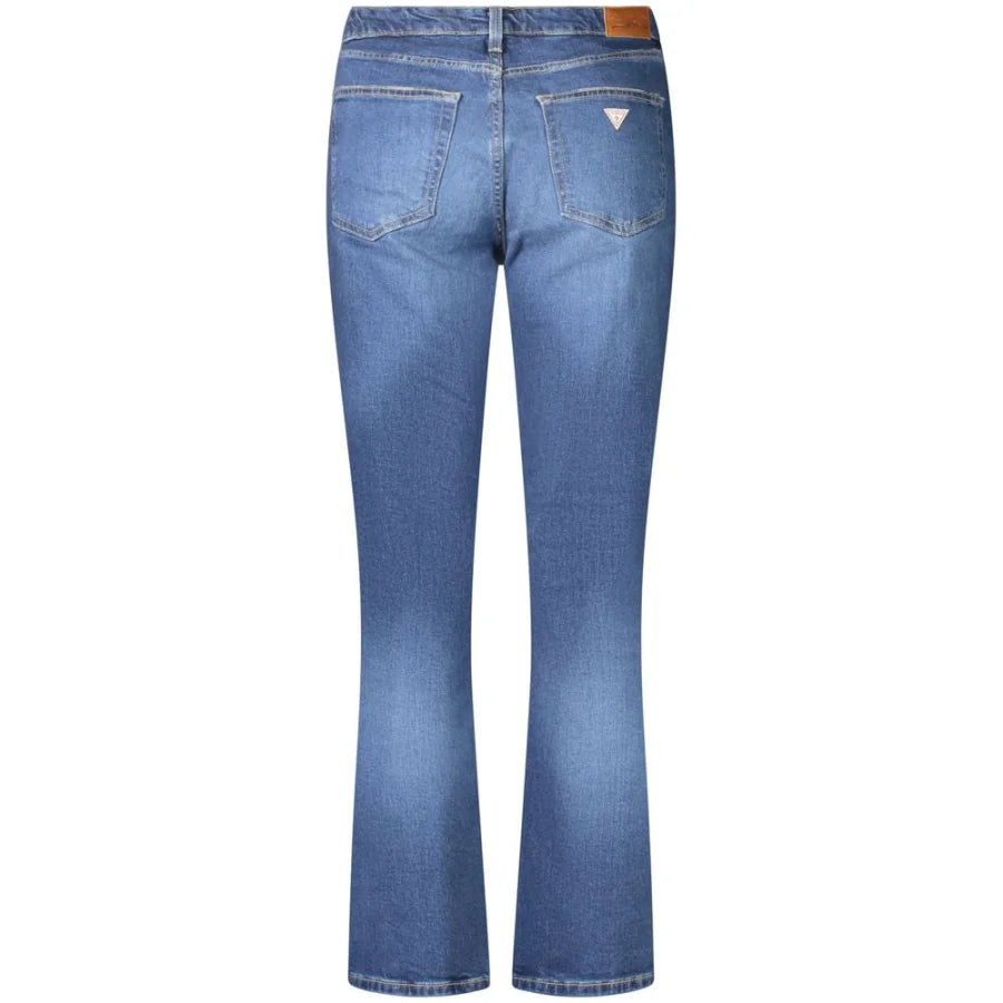 Guess Jeans Blue Cotton Women’s Straight Jean
