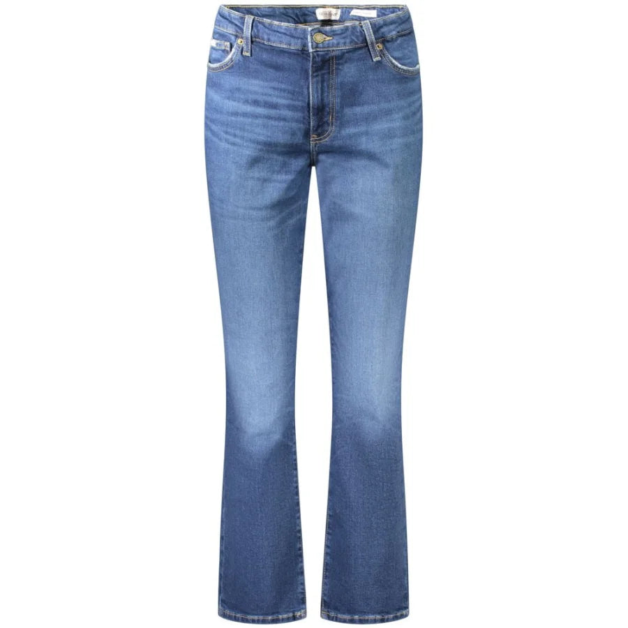 Guess Jeans Blue Cotton Women’s Straight Jean