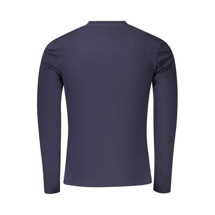 Guess Jeans Blue Organic Cotton Men T-shirt