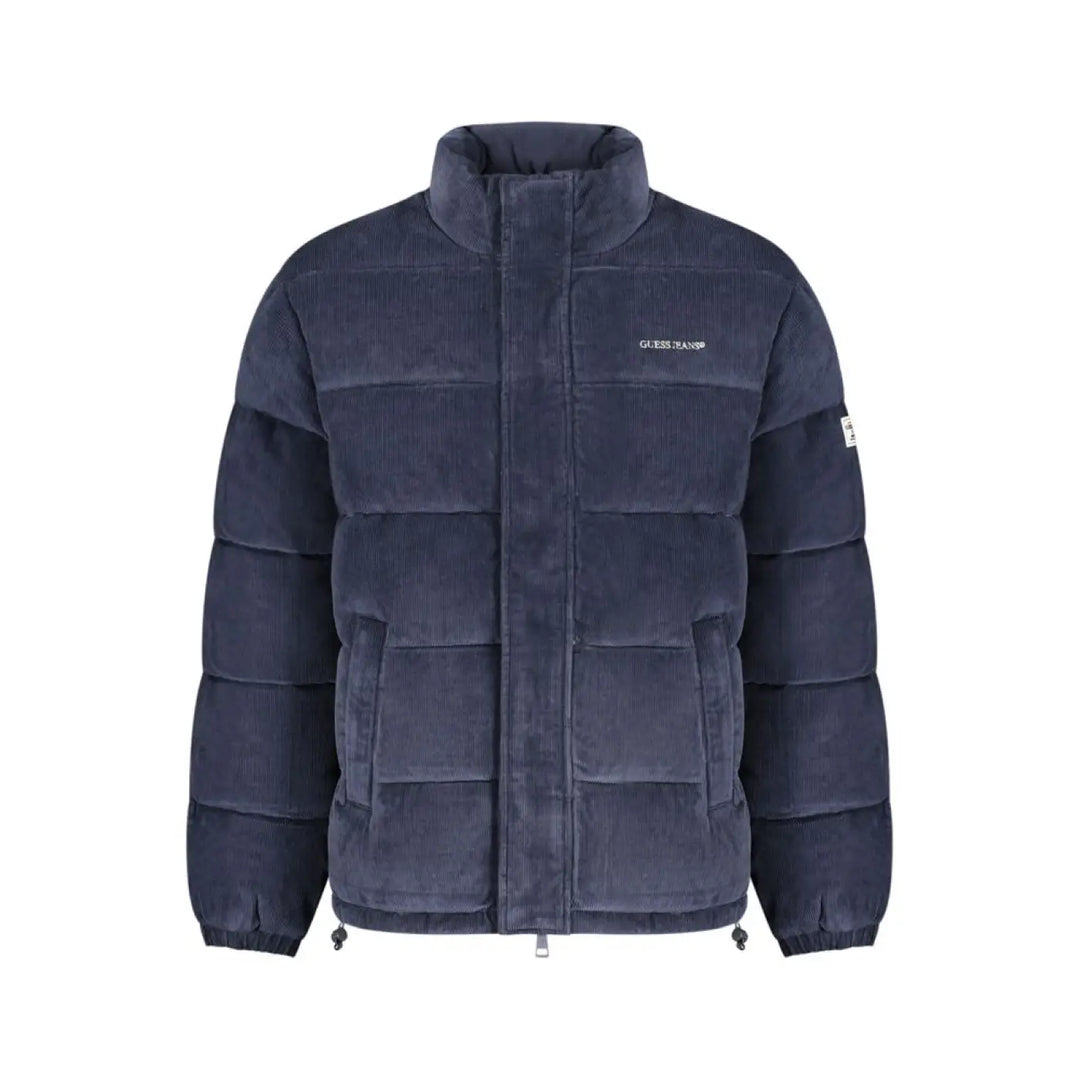 Guess Jeans Blue Polyester Men’s Jacket