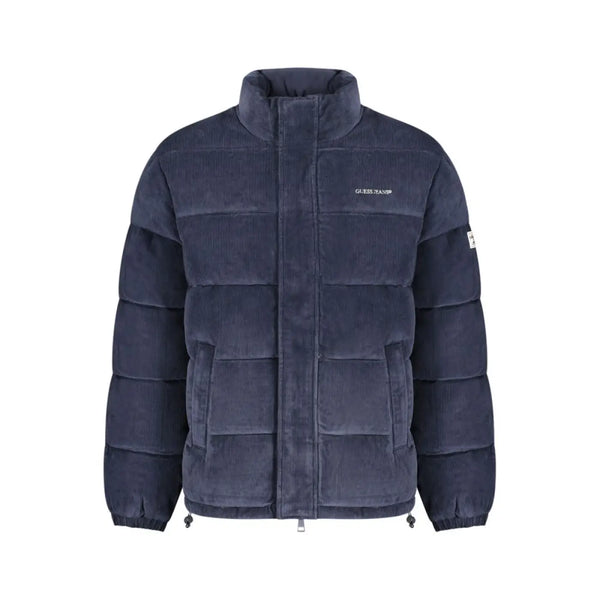 Guess Jeans Blue Polyester Men’s Jacket