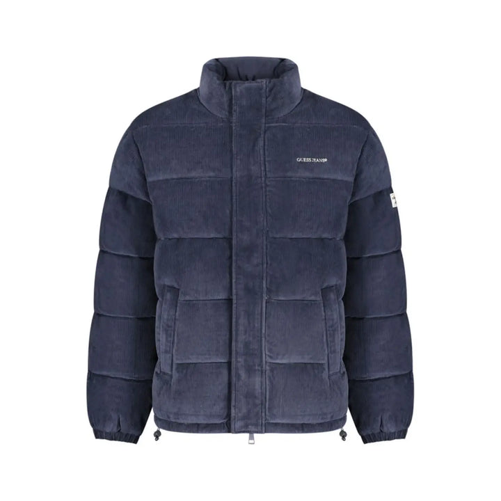 Guess Jeans Blue Polyester Men’s Jacket