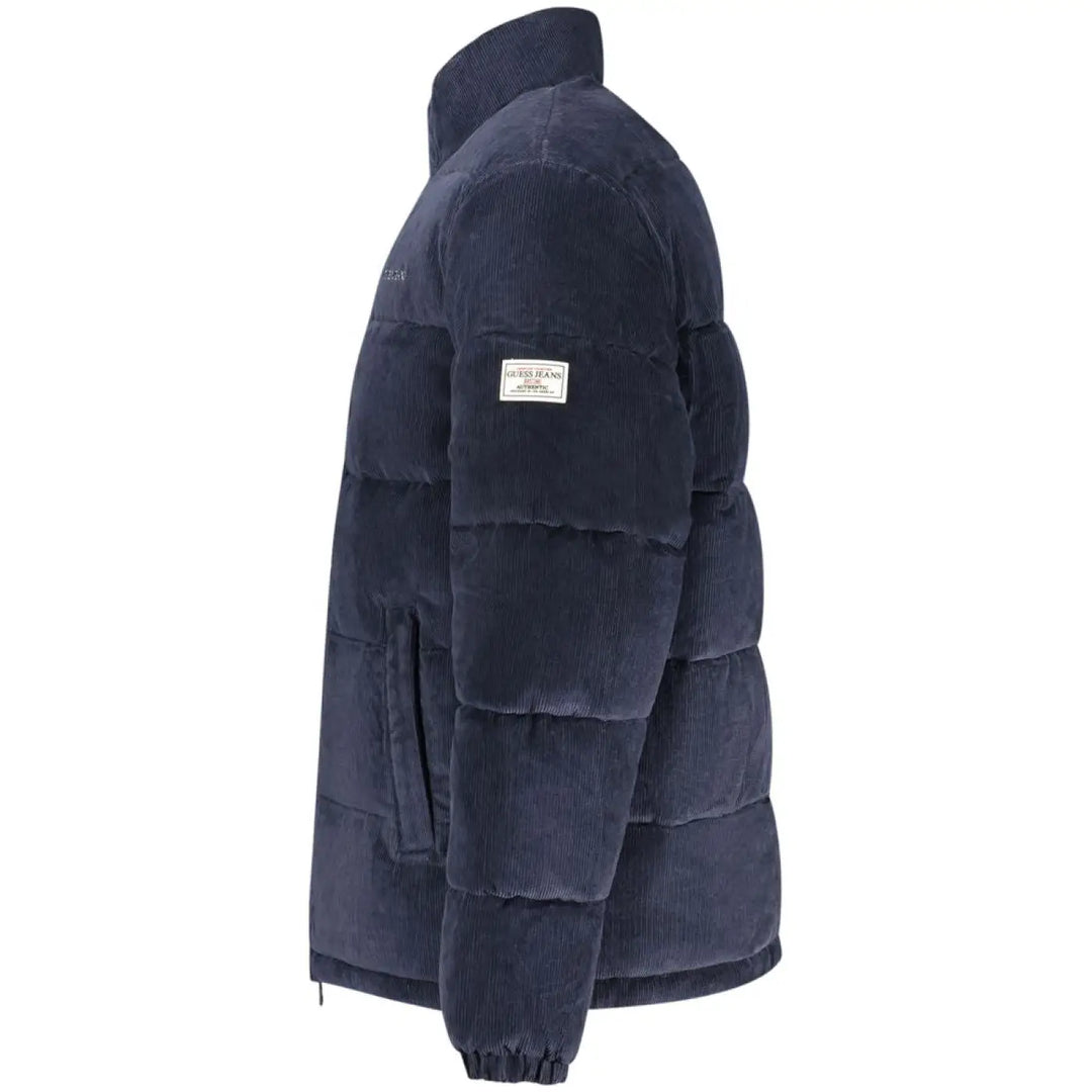 Guess Jeans Blue Polyester Men’s Jacket