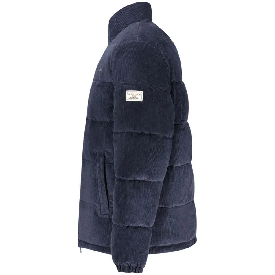 Guess Jeans Blue Polyester Men’s Jacket